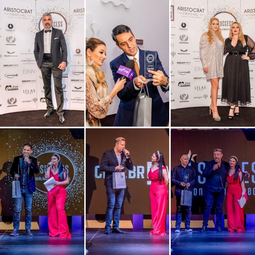 Cine sunt câștigătorii Galei I Success „Celebrity Awards -Bărbați de Succes 2019″