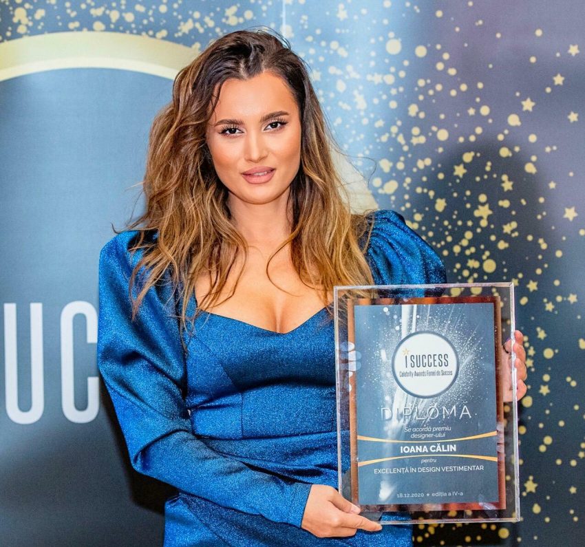 Ioana Călin a fost premiată în cadrul galei ,,I Success – Femei de succes” 2020