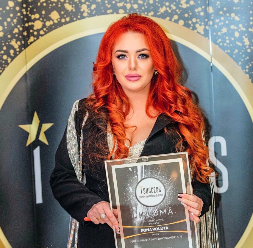 Irina Voluță a fost premiată în cadrul galei ,,I Success – Femei de succes” 2020