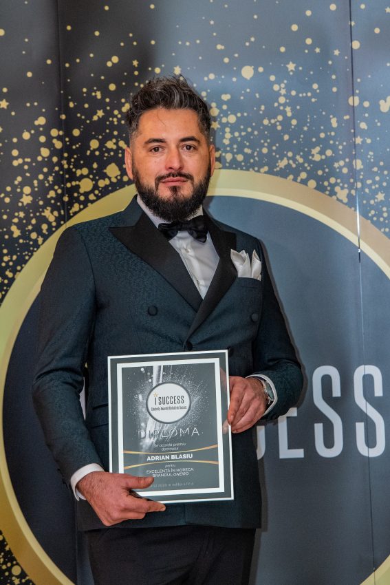 Adrian Blasiu a fost premiat în cadrul galei „I Success – Barbati de succes”