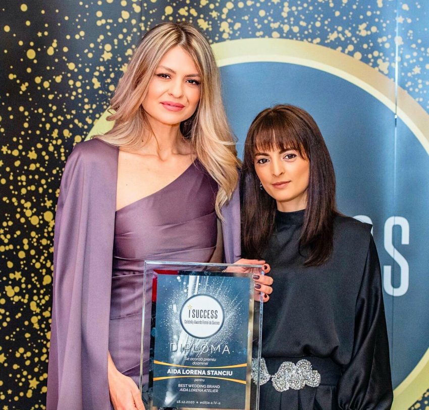 Aida Lorena Stanciu a fost premiată în cadrul galei ,,I Success – Femei de succes” 2020