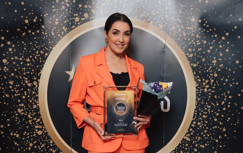 Aritsta Nico a fost premiată în cadrul galei ,,I Success Awards” – Romanian Edition
