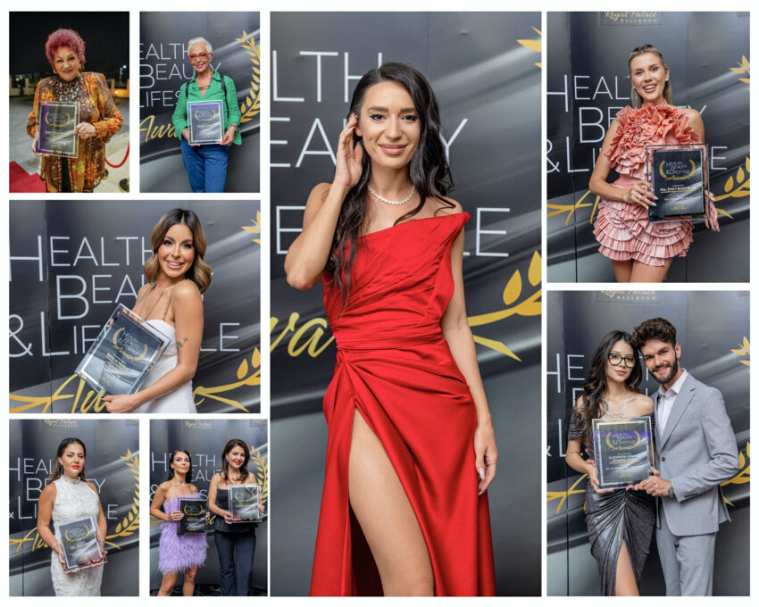 Georgiana Iordache a primit în cadrul galei Health, Beauty & Lifestyle Awards premiul PERFORMANȚĂ ÎN MODĂ – Georgiana Iordache Design